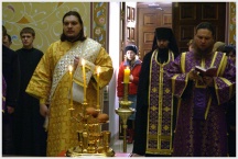 Престольный праздник в Хабаровской духовной семинарии (13 апреля 2008 года)