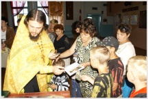 Памятный сплав. Село Софийское. Таинство Крещения (20 июня 2008 года)